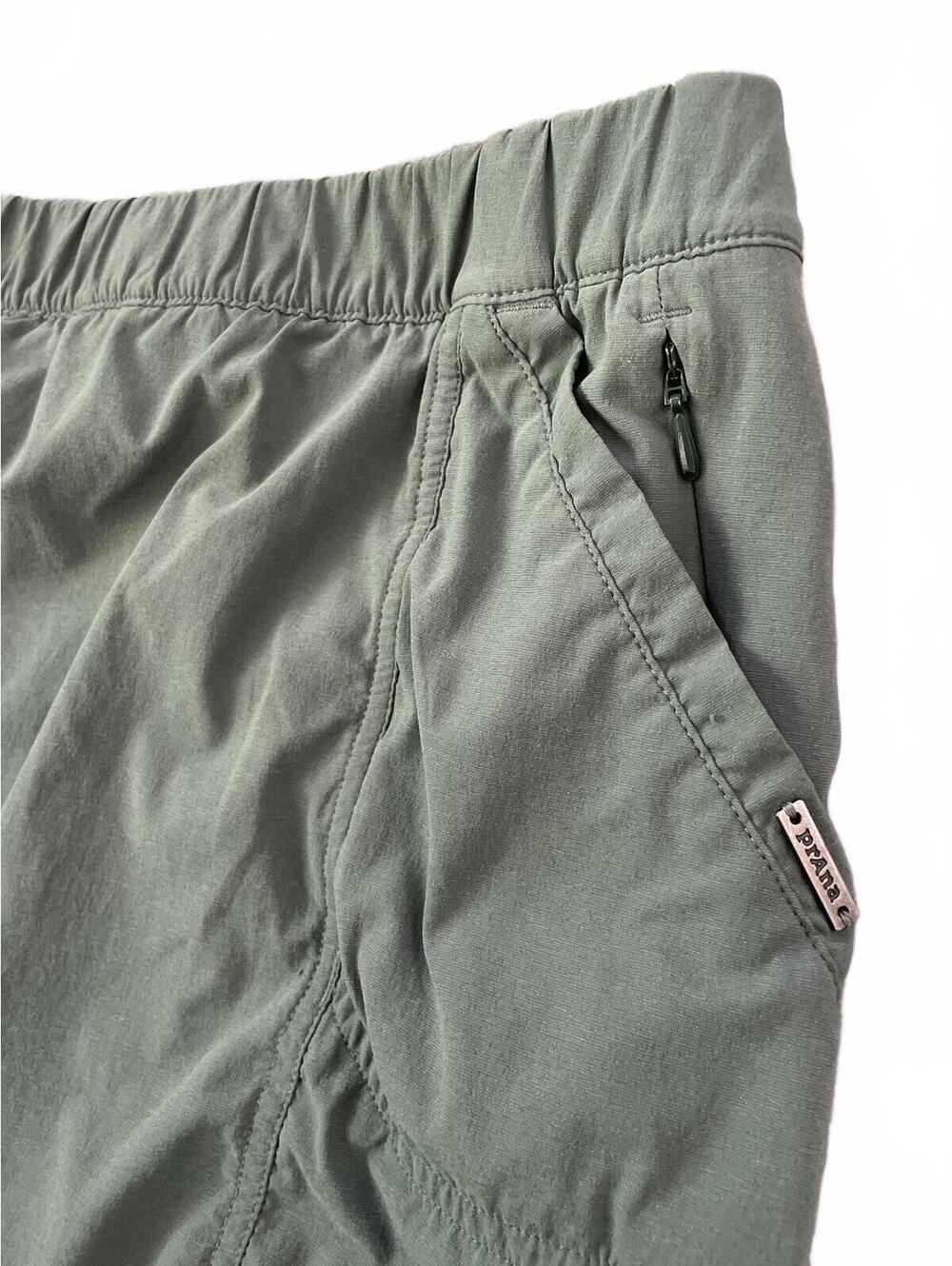Prana Women's Olive Green Athletic Skort Size Small Punk - Picture 2 of 9